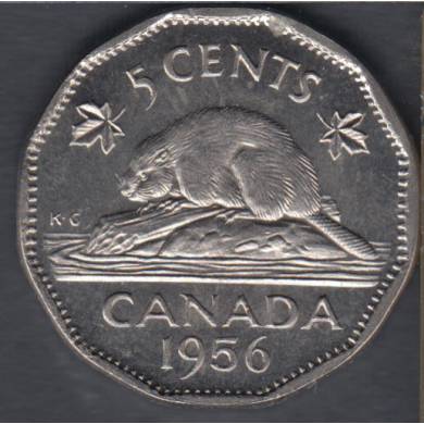 1956 - Proof Like - Canada 5 Cents