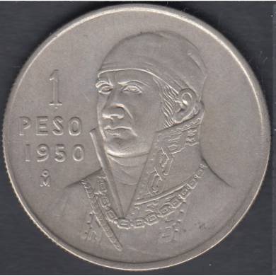 1950 Mo - 1 Peso - Mexico