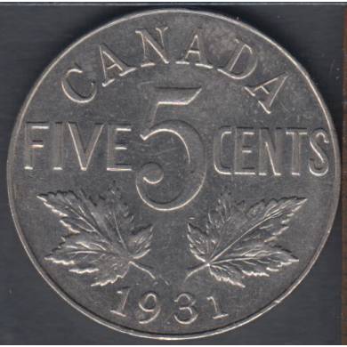 1931 - EF - Canada 5 Cents