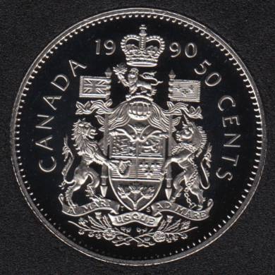 1990 - Proof - Canada 50 Cents