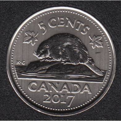 2017 - Specimen - Canada 5 Cents