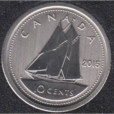 2015 CANADA 10 CENTS SPECIMEN DIME COIN 