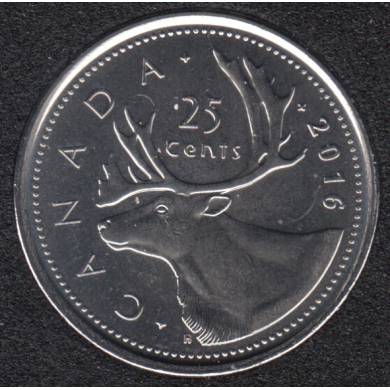 2016 - B.unc - Canada 25 Cents