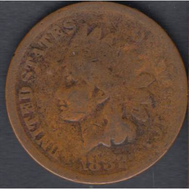 1882 - G/VG - Indian Head Small Cent