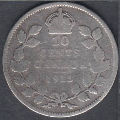 1913 - Good - Canada 10 Cents