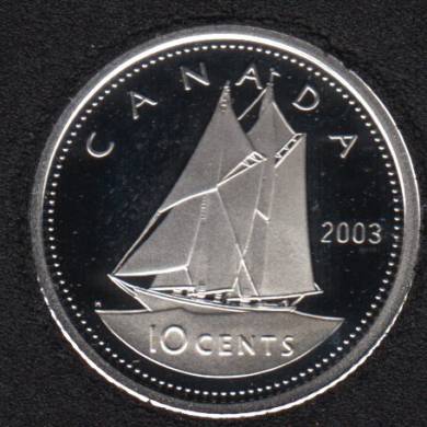 2003 - Proof - Silver - OE - Canada 10 Cents