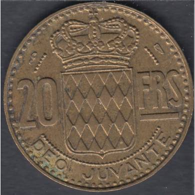 1950 - 20 Francs - Monaco