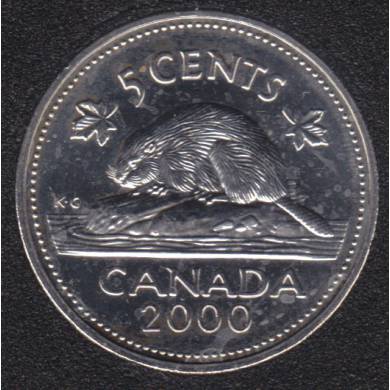 2000 - B.Unc - Canada 5 Cents