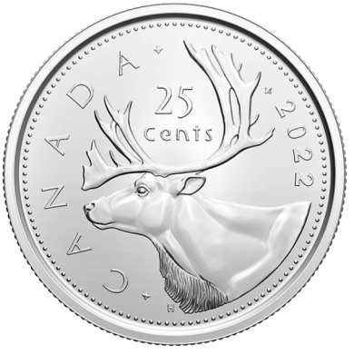 2022 - Specimen - Canada 25 Cents