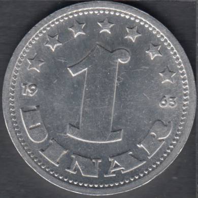 1963 - 1 Dinar - B. Unc - Yugoslavia