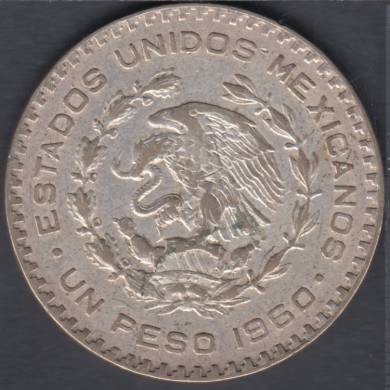 1960 Mo - 1 Peso - Mexico