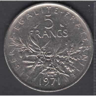 1971 - 5 Francs - France