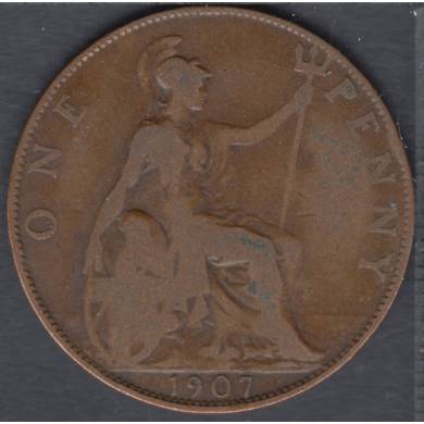 1907 - 1 Penny - Geat Britain