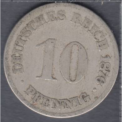 1876 C - 10 Pfennig - Germany