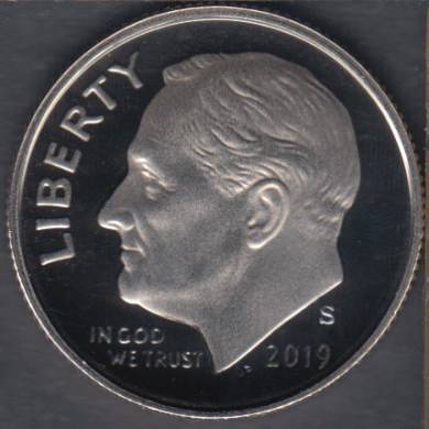 2019 S - Proof - Roosevelt - 10 Cents