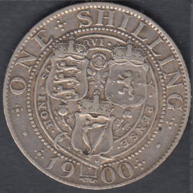 1900 - Shilling - VF - Grande Bretagne