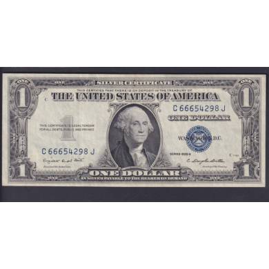 1935 Series G - EF - Smith Dillon - Silver Certificate - $1 Dollar USA