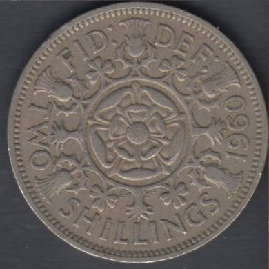 1960 - Florin (Two Shillings) - Great Britain