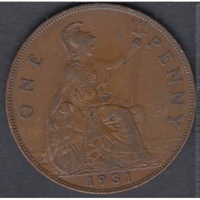 1931 - 1 Penny - Great Britain