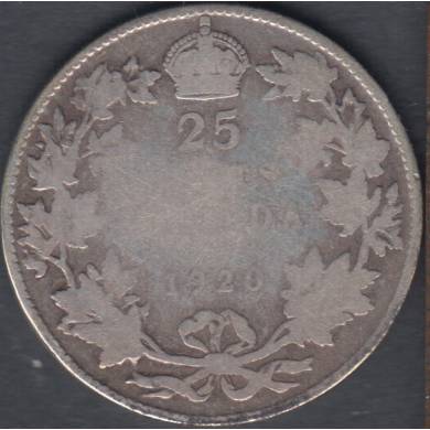 1920 - Filler - Canada 25 Cents