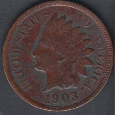1903 - VF - Indian Head Small Cent