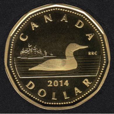 2014 - Proof - Canada Loon Dollar