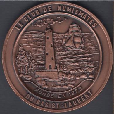 Serge Huard - Bas St-Laurent Club Numismatique - Copper - Trade Dollar