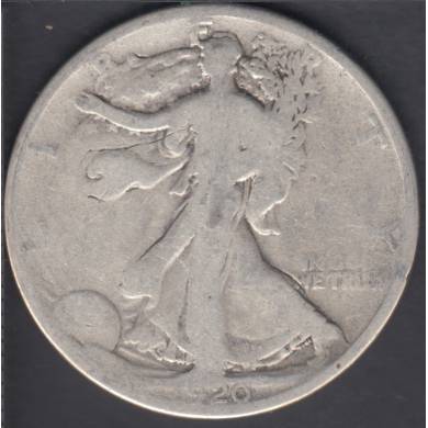 1920 - Liberty Walking - 50 Cents