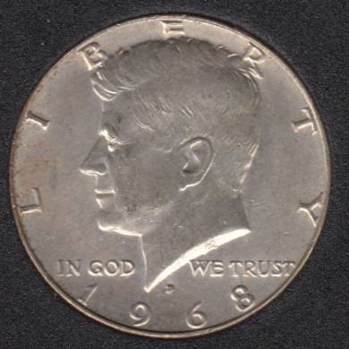 1968 D - Kennedy - 50 Cents