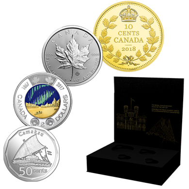 2018 - State-of-the-Art 4-Coin Set