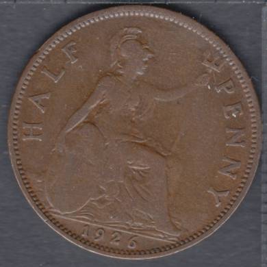 1926 - Half Penny - Grande Bretagne