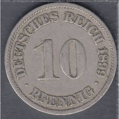 1899 A - 10 Pfennig - Allemagne
