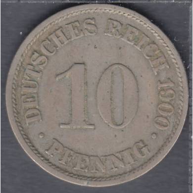 1900 A - 10 Pfennig - Germany