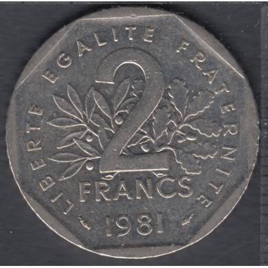1981 - 2 Francs - France