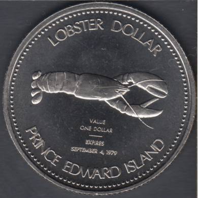1979 - Summerside P.E.I - Lobster Dollar - Trade Dollar de Commerce