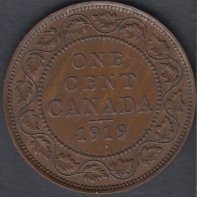 1919 - EF - Canada Large Cent