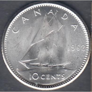 1962 - B.Unc - Canada 10 Cents