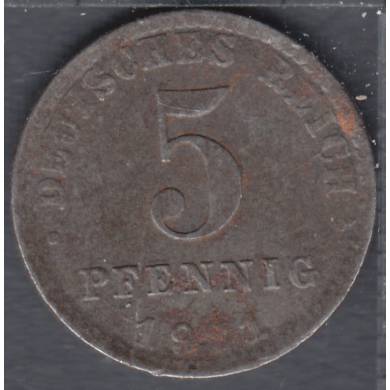 1921 A - 5 Pfennig - Allemagne