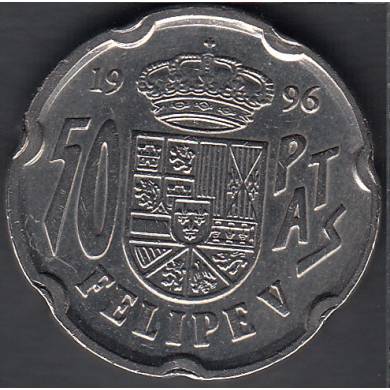 1996 - 50 Pesetas - AU - Spain