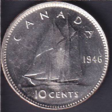 1946 - B.UNC - Canada 10 Cents