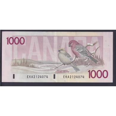 1988 $1000 Dollars - Bonin Thiessen - Prefix EKA