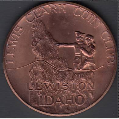 1975 - Lewis Clark Coin Club - Port Of Lewiston Idaho - Medal