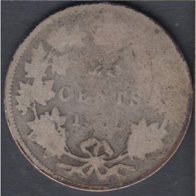 1886 - Filler - Canada 25 Cents