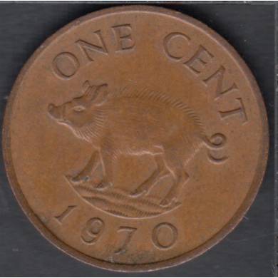 1970 - 1 Cent - Bermude