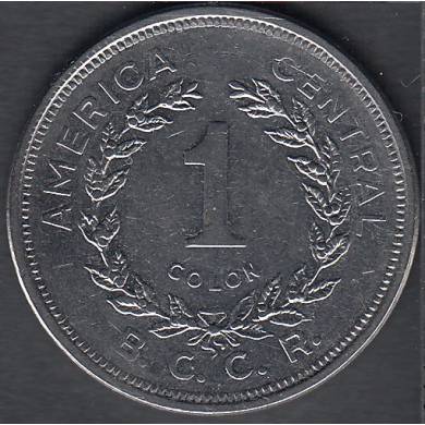 1982 - 1 Colon - Costa Rica