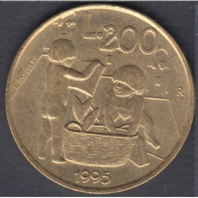 1995 - 200 Lire - San Marino