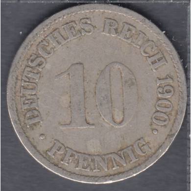 1900 C - 10 Pfennig - Germany