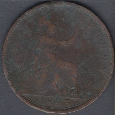 1863 - 1 Penny - Grande Bretagne
