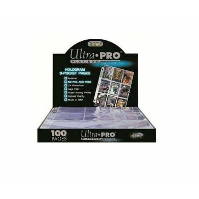 Paquet 100 Feuilles - 9 Pochettes - Platinum Series - Ultra PRO