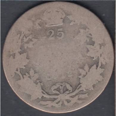 1912 - Filler - Canada 25 Cents